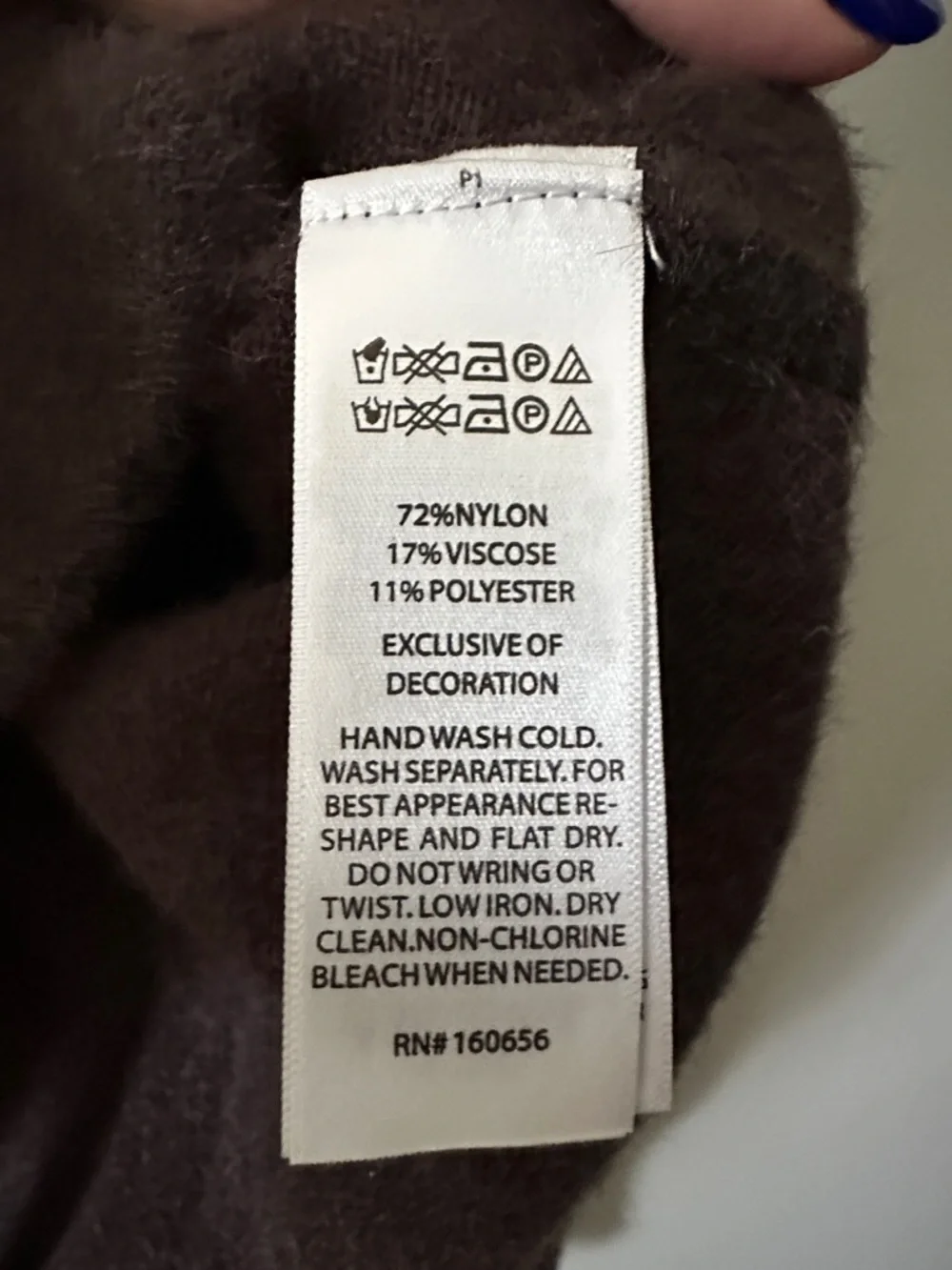 Rachel Zoe Plush Velvet-Bow Cardigan - Charcoal Gray - Picture 4 of 5